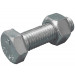 CONSTRUCTIEBOUT M12X45 GEG.