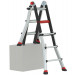 TELESCOPISCHE VOUWLADDER 4X3