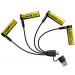 BATTERIJ OPLAADBAAR AA SET 4ST
